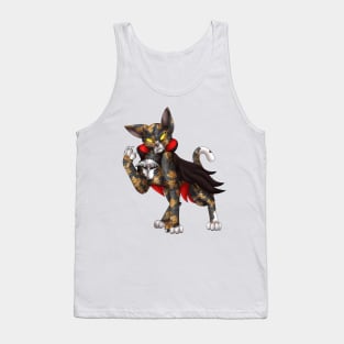 VampiCat: Tortie-Tabby Tank Top